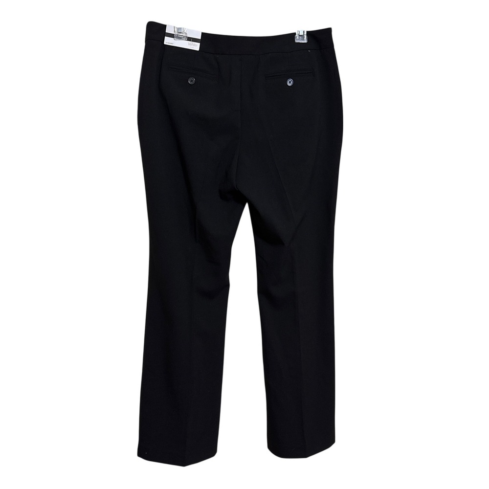 LAUNDRY by Shelli Segal The HAILEE Modern Fit Women's Black Pants 10S NWT $178 - Picture 3 of 8